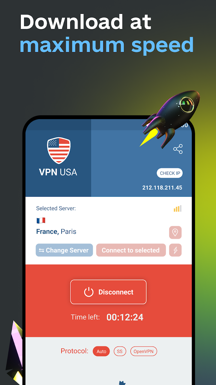 USA VPN - Fast & Secure VPN screenshot