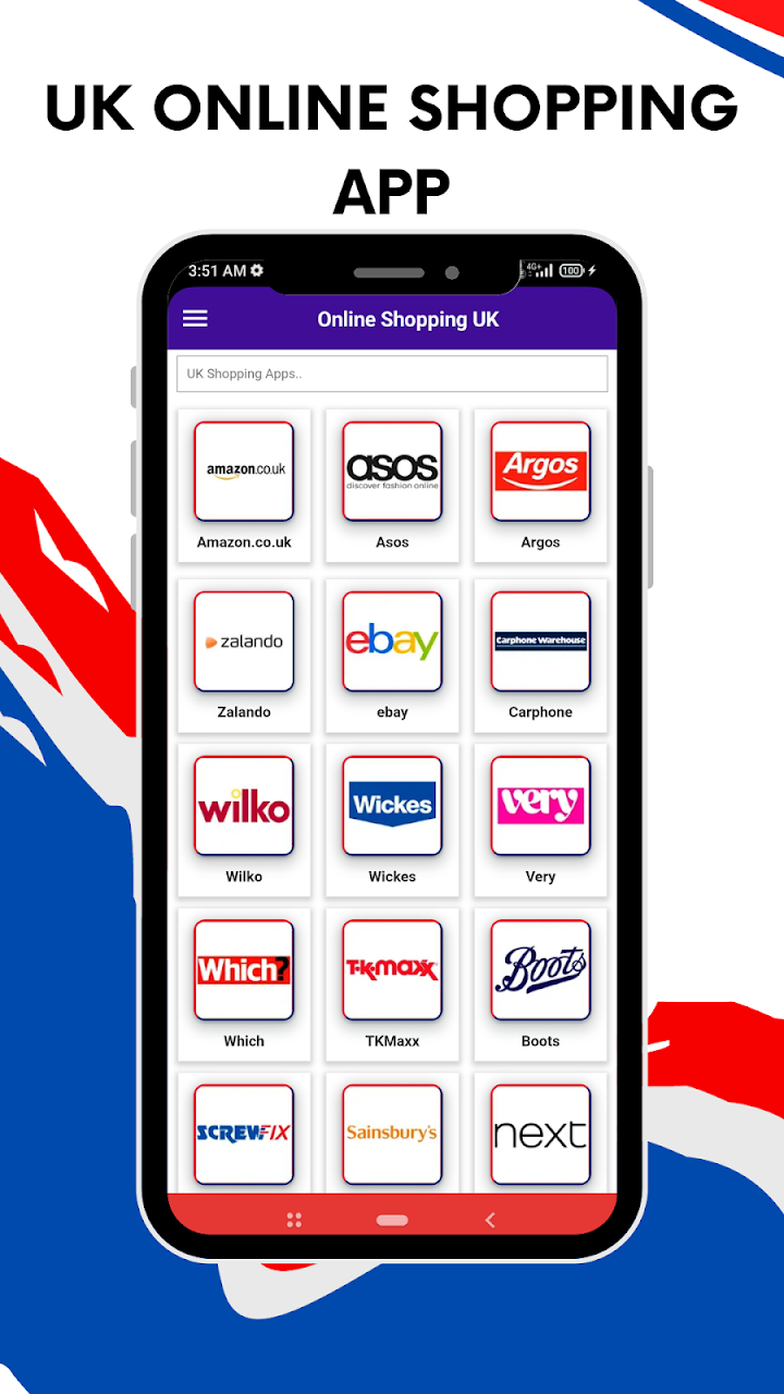 UK Online Shopping Shops screenshot