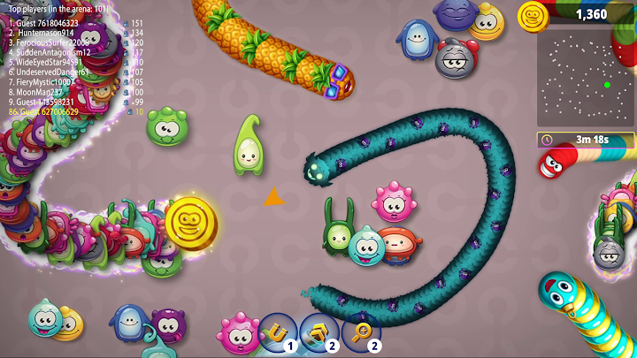 Worms Zone .io - Hungry Snake screenshot