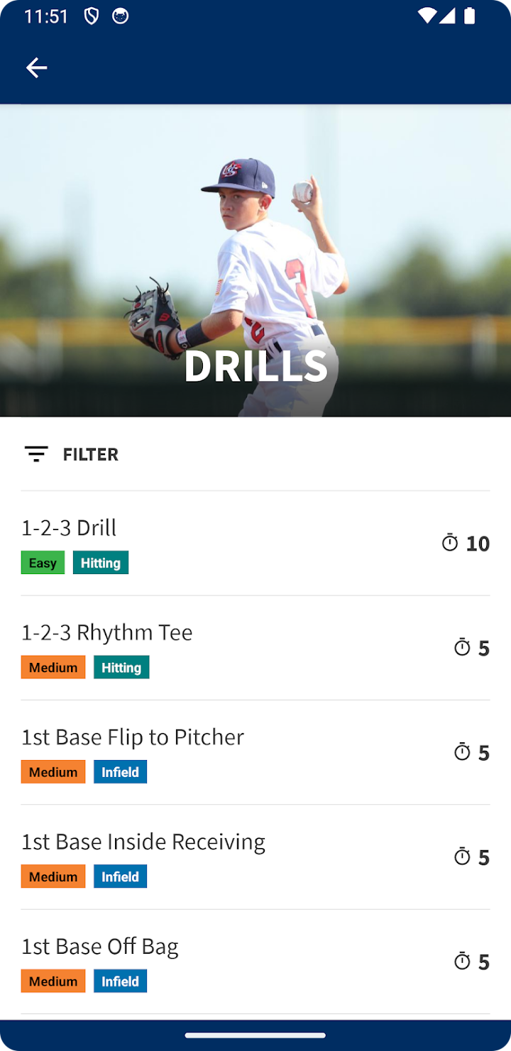 USA Baseball screenshot