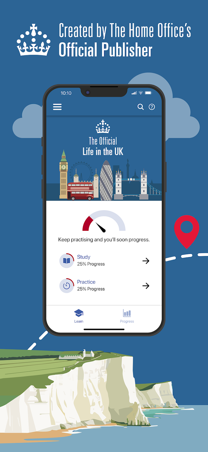 Official Life in the UK Test screenshot