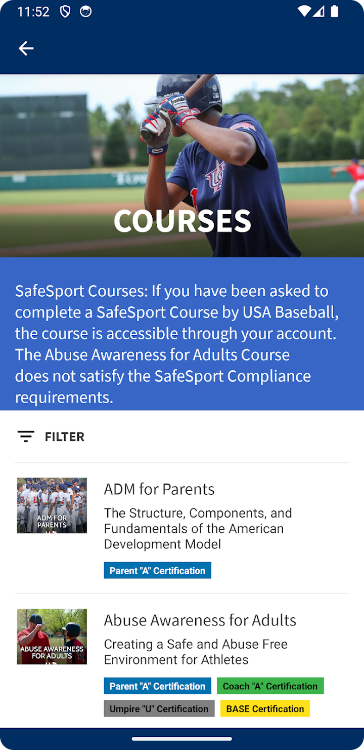 USA Baseball screenshot