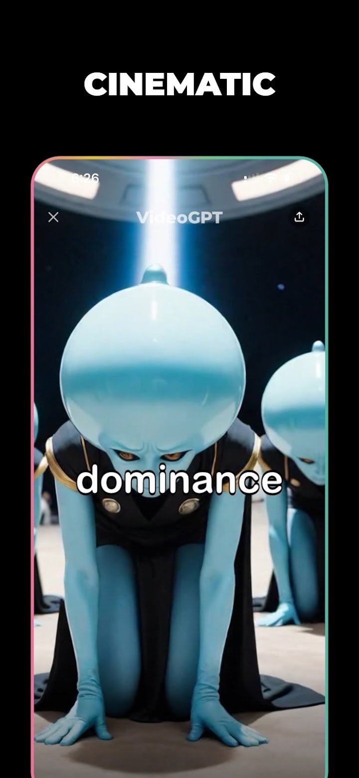 VideoGPT - AI Video Generator screenshot