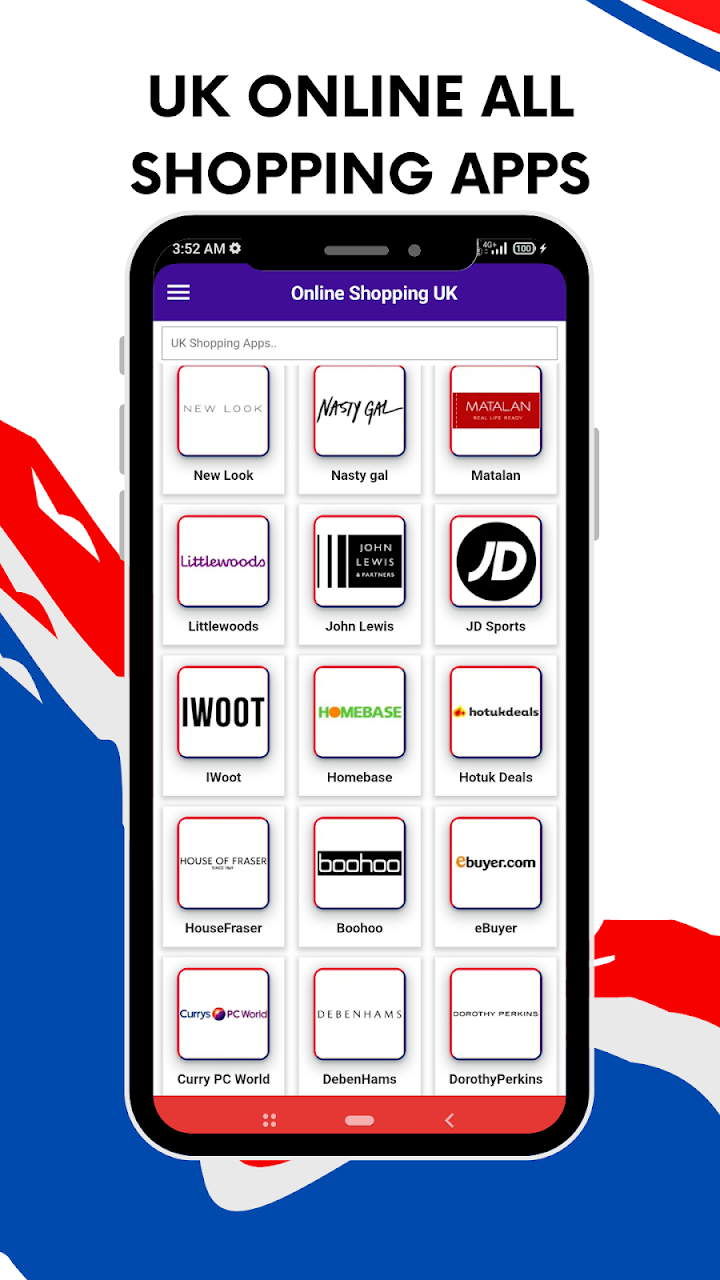 UK Online Shopping Shops screenshot