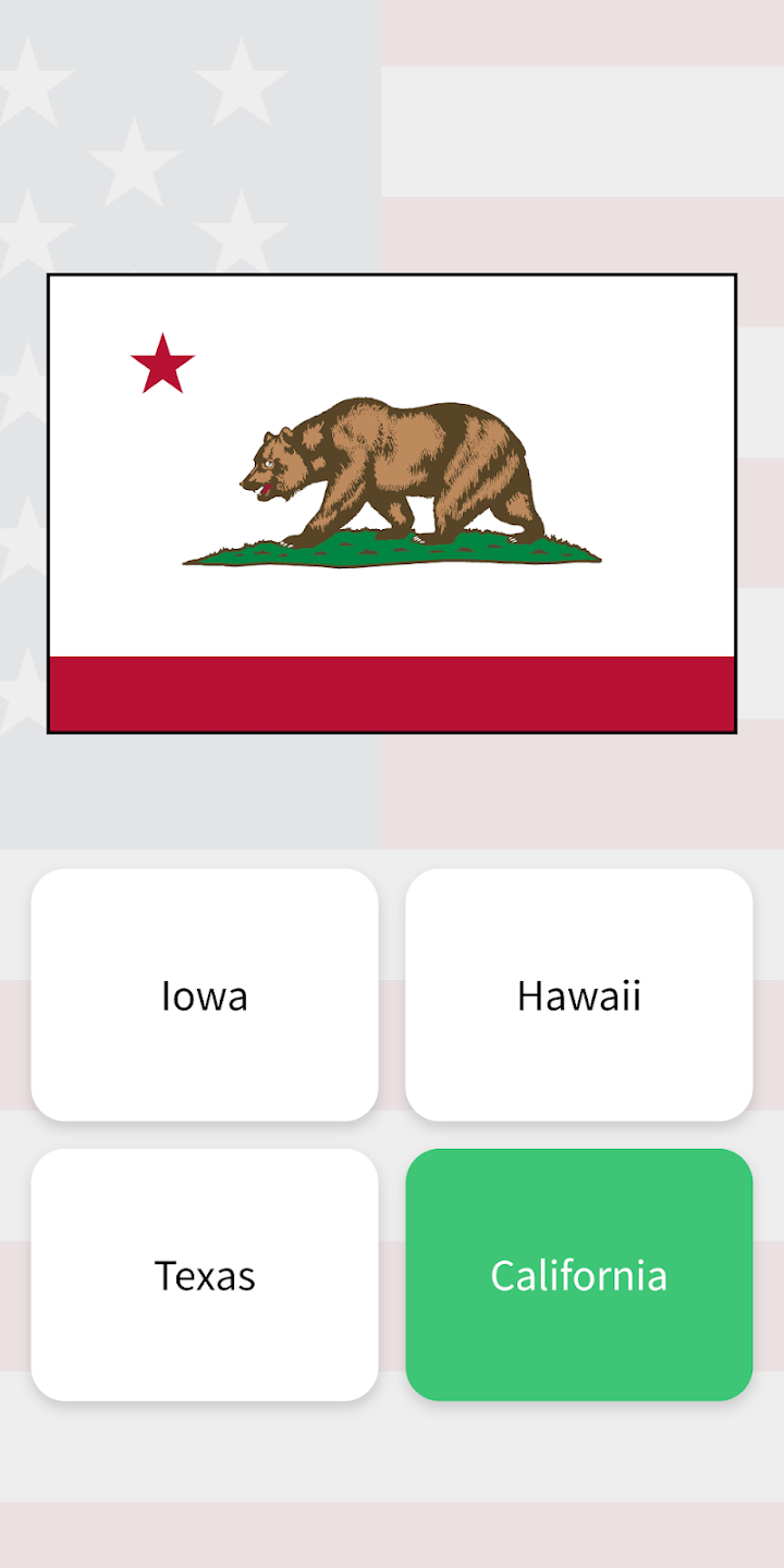 USA Quiz - Guess all 50 States screenshot