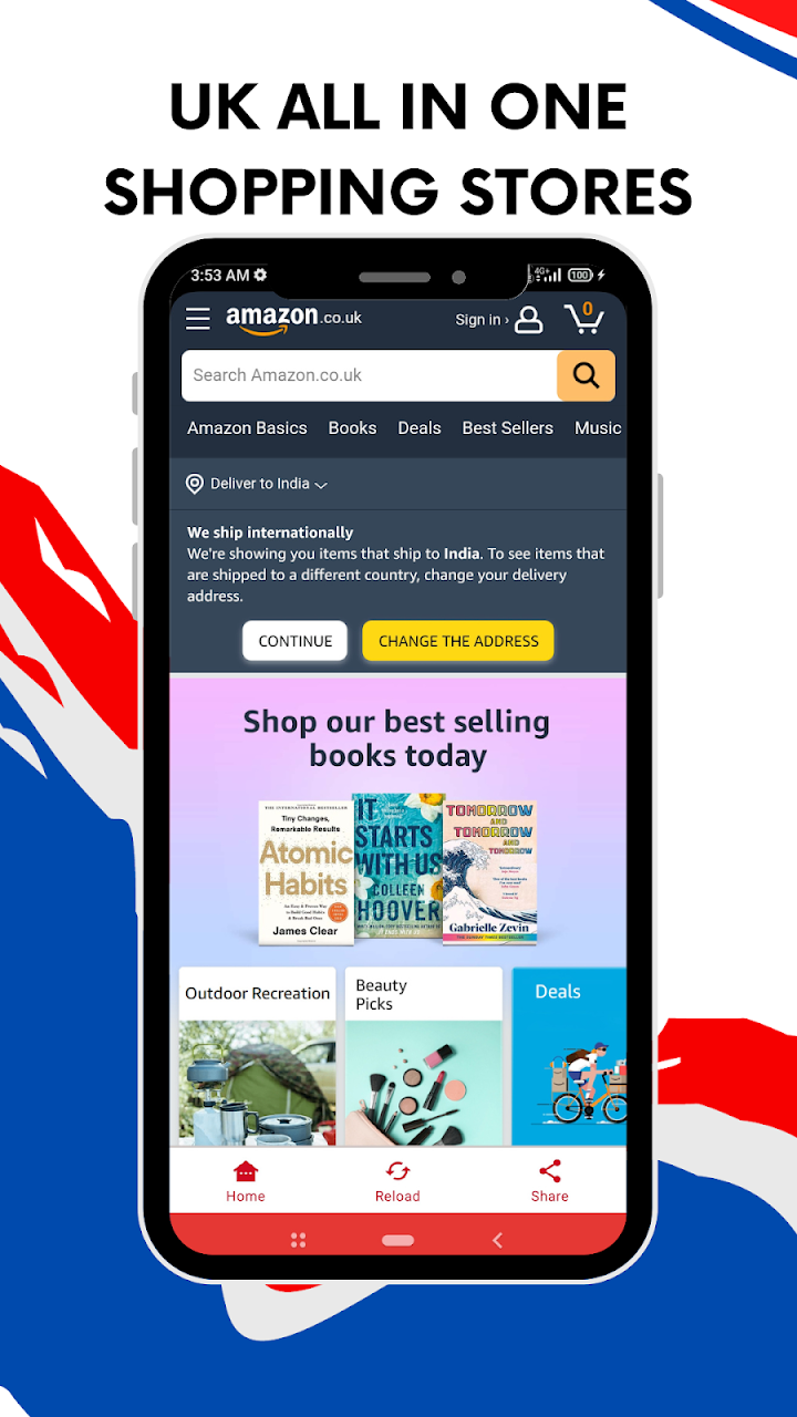 UK Online Shopping Shops screenshot